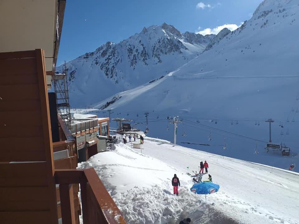 Studio En Pleine Montagne Avec Vue Sur Marmottes La Mongie Exterior photo